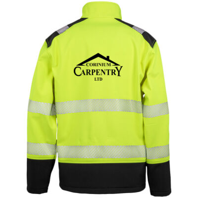 Hi Vis Ripstop Softshell Jacket Thumbnail