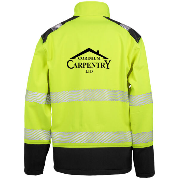 Hi Vis Ripstop Softshell Jacket Thumbnail